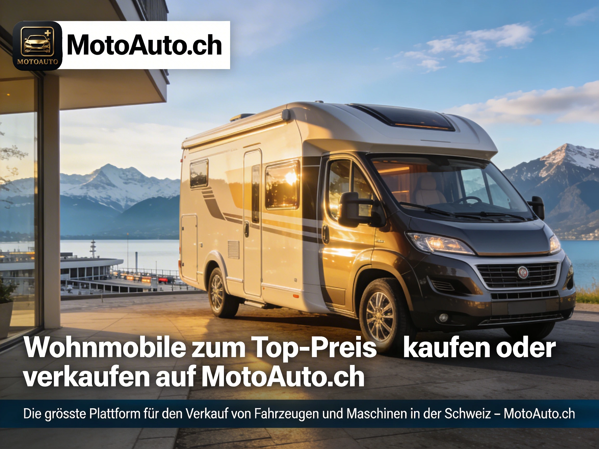 Ein Beispiel für die Ankündigung eines Campers